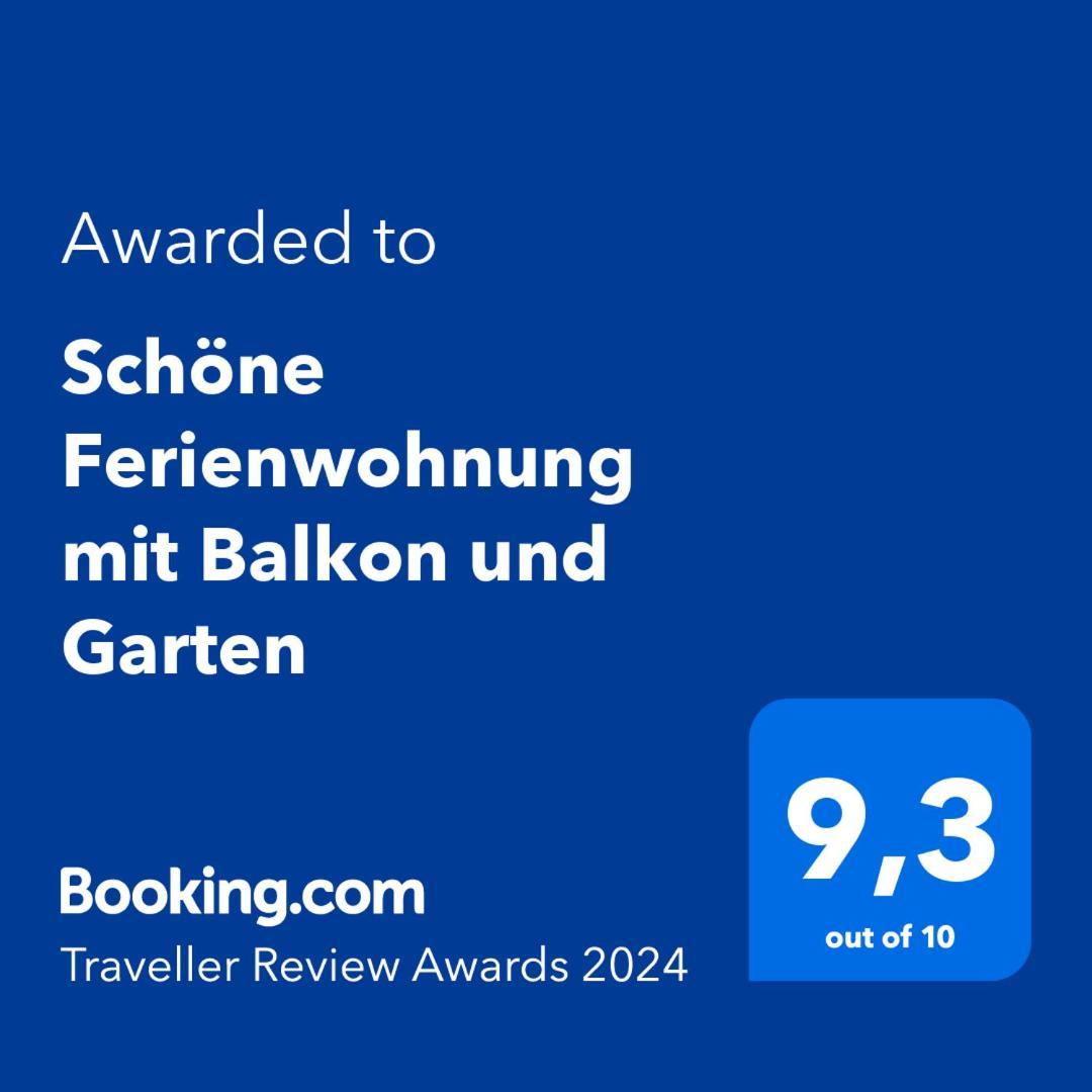 Schoene Ferienwohnung Mit Balkon Und Garten Nonnweiler Buitenkant foto