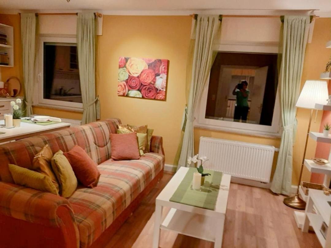 Schoene Ferienwohnung Mit Balkon Und Garten Nonnweiler Buitenkant foto